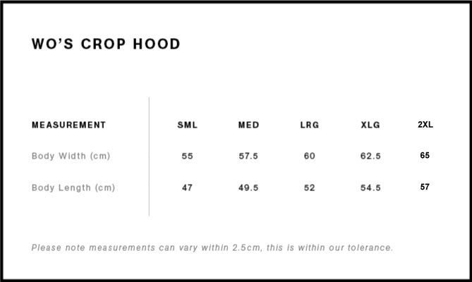 Believer Women's Crop Hood