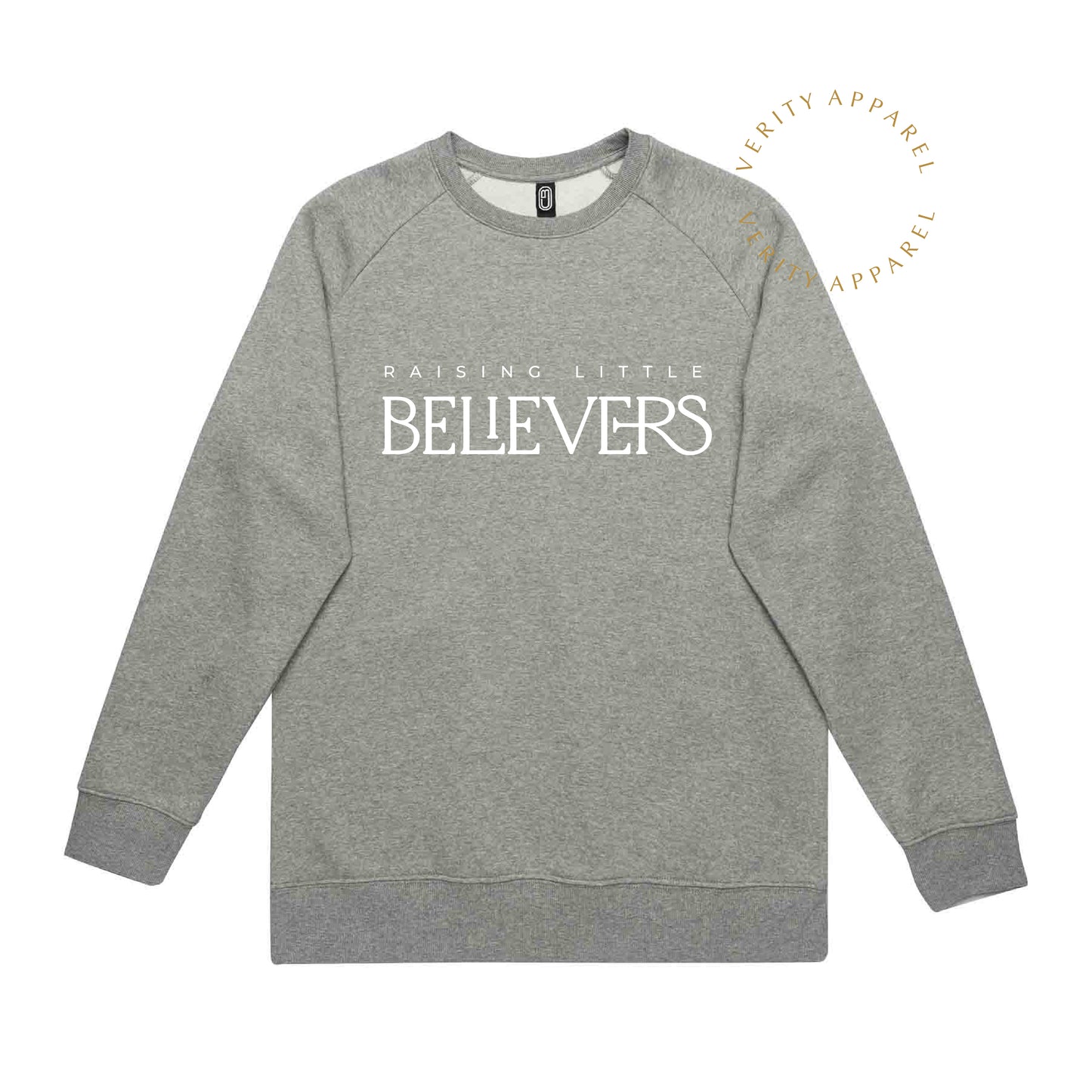 UNISEX Raising Little Believers Adult Crew