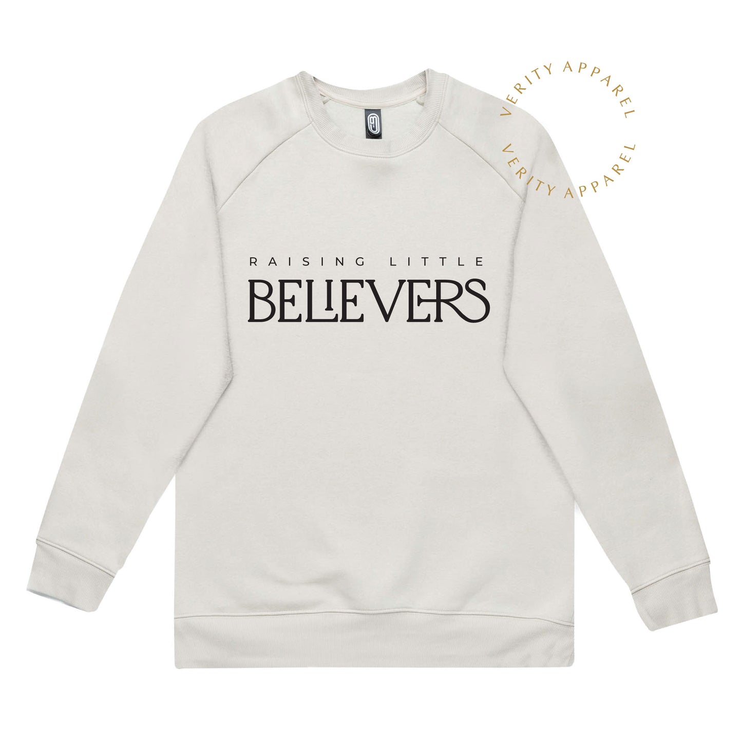 UNISEX Raising Little Believers Adult Crew