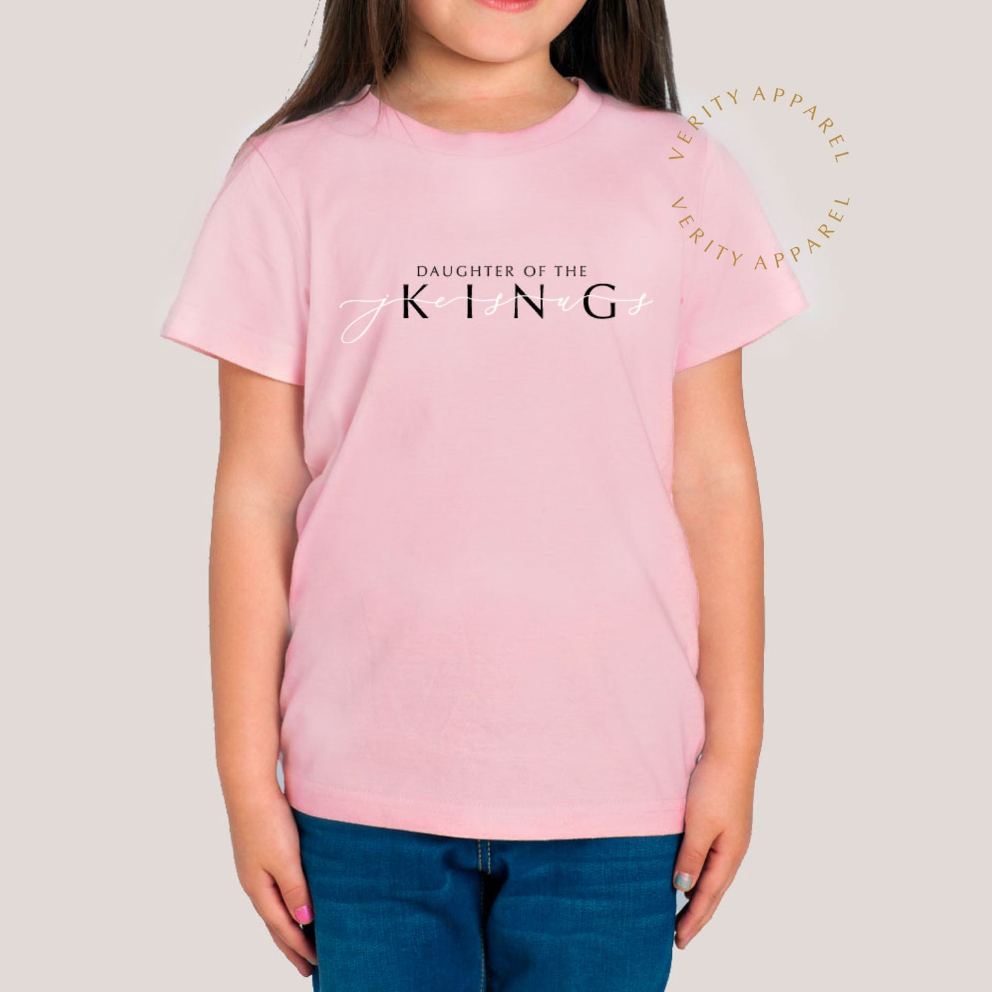 Girls 'Daughter of the King' Tee