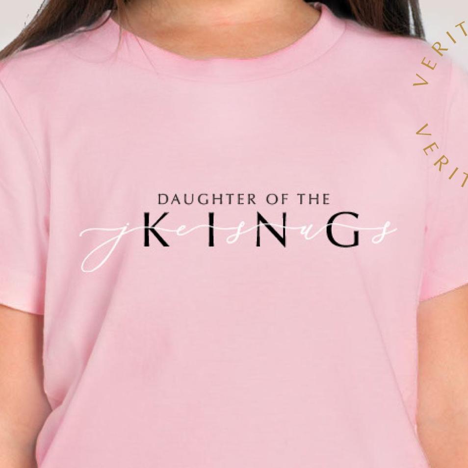Girls 'Daughter of the King' Tee