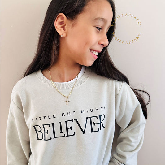 Kids Believer Crew - Sand