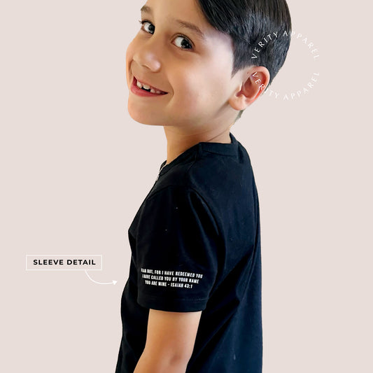 Boys 'Lion of Judah' Tee - Black