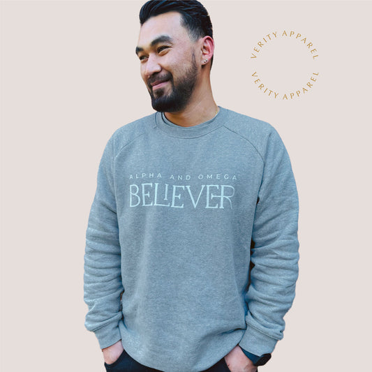 UNISEX Alpha & Omega Believer Adult Crew