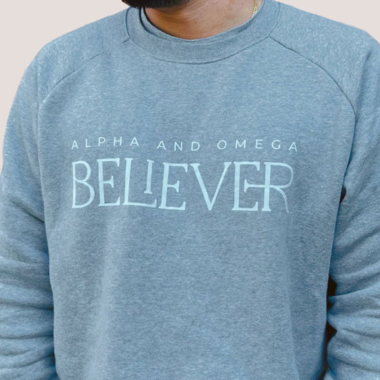 UNISEX Alpha & Omega Believer Adult Crew