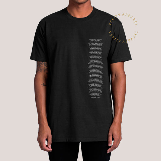 Armour of God Black Men's Tee