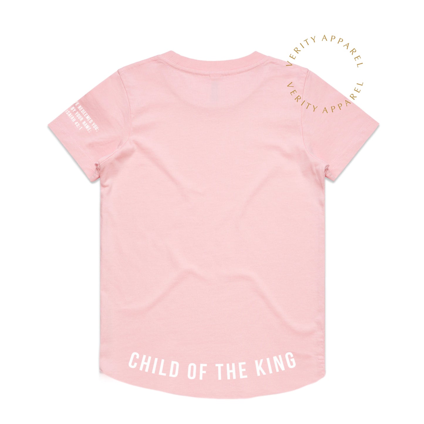 Girls 'Lion of Judah' Tee LIMITED EDITION BLUSH