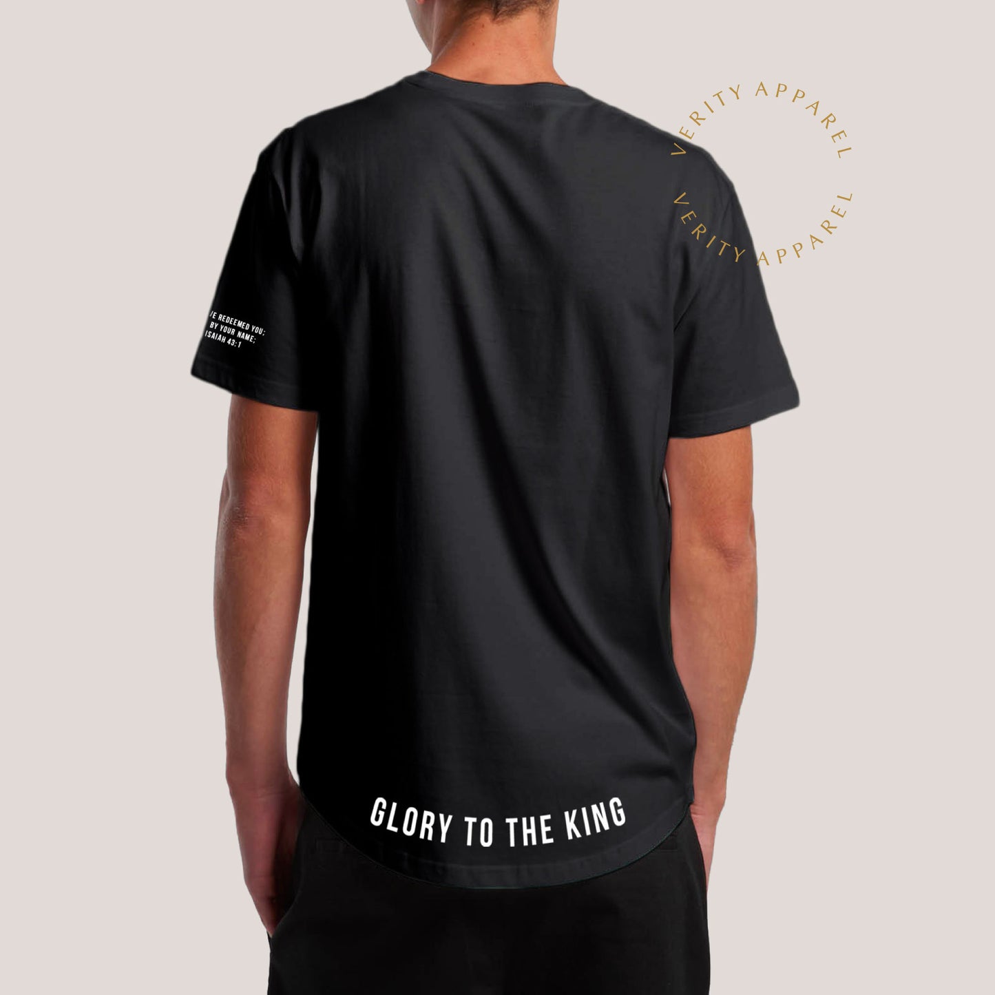 Lion of Judah Black Men's Tee