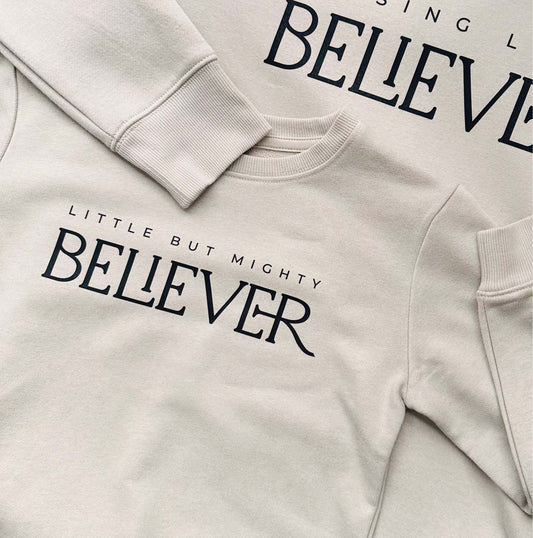 Kids Believer Crew - Sand