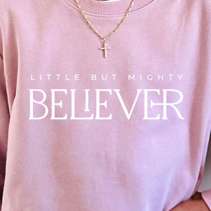 Girls Believer Crew - Blush