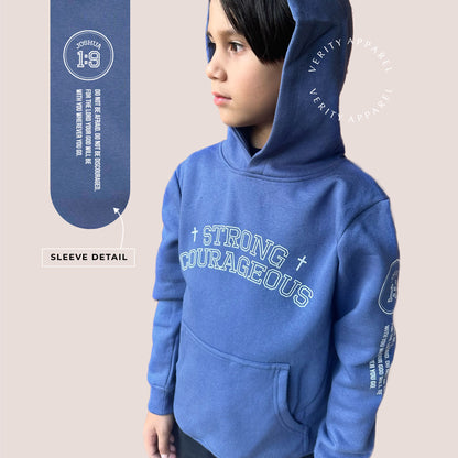 Kids Strong & Courageous Hood