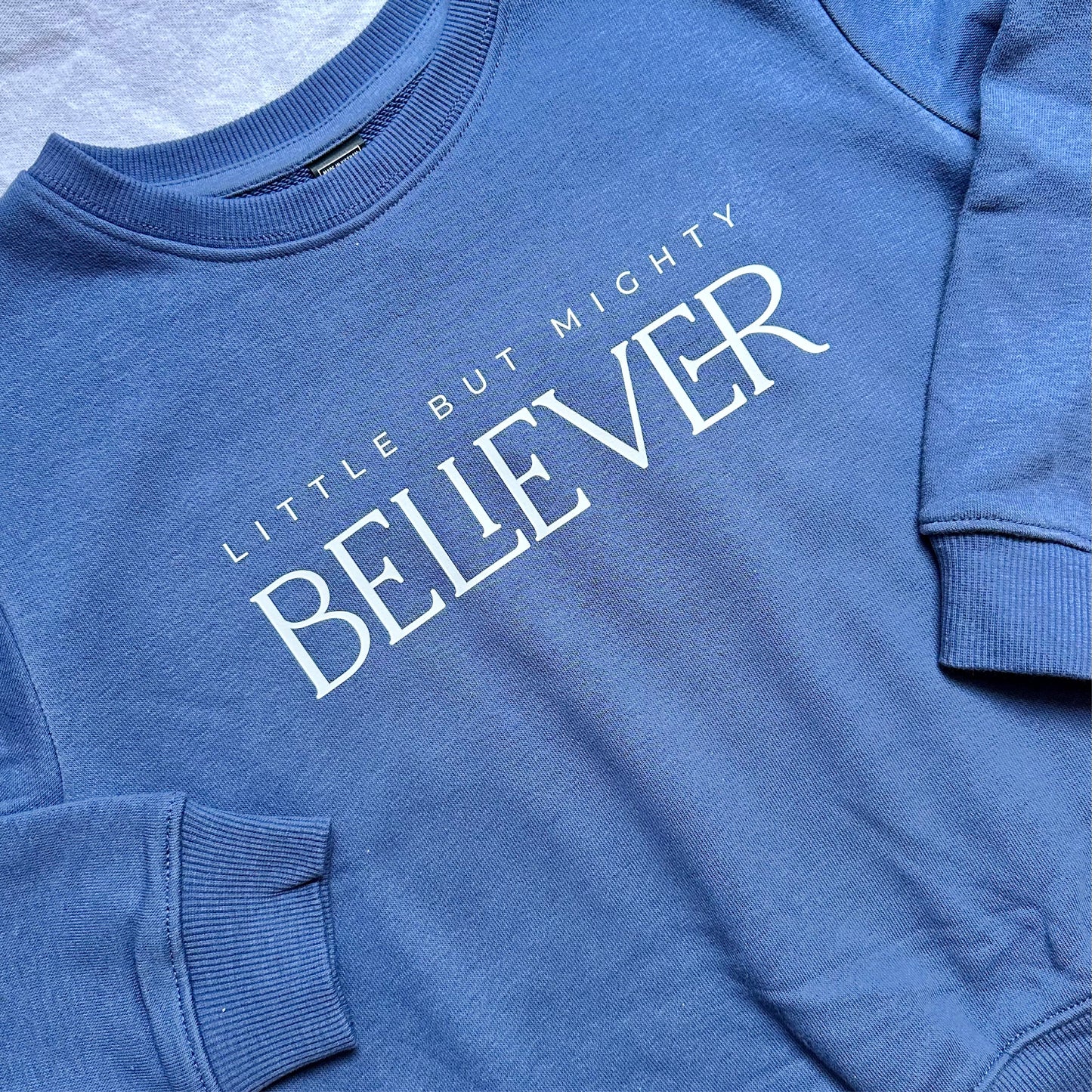 Kids Believer Crew - Diesel Blue