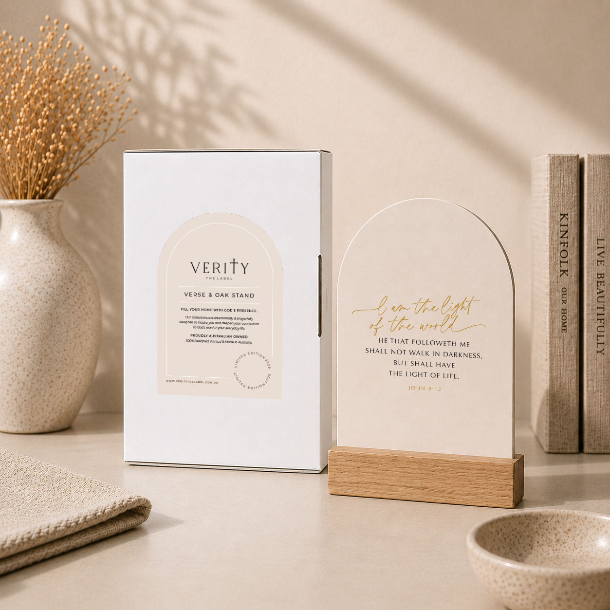 Custom Scripture Stand | Verse & Oak