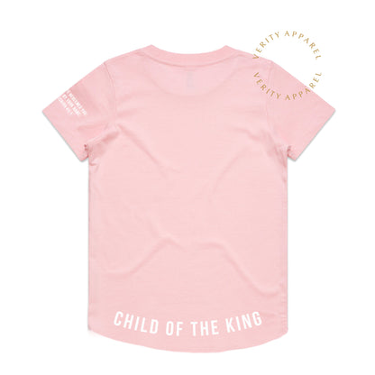 Girls 'Lion of Judah' Tee LIMITED EDITION BLUSH